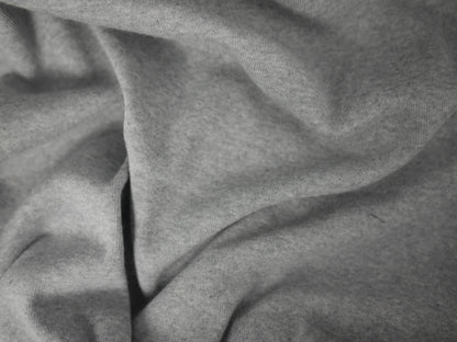 1-1 Cotton Ribbing Tubular Fabric - Grey Melange