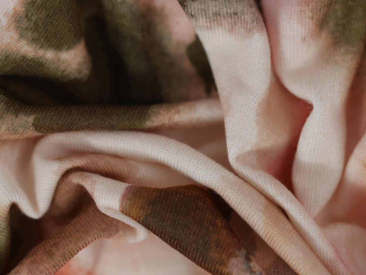 Recycled Soft Spun Polyester - Abstract Leopard Print
