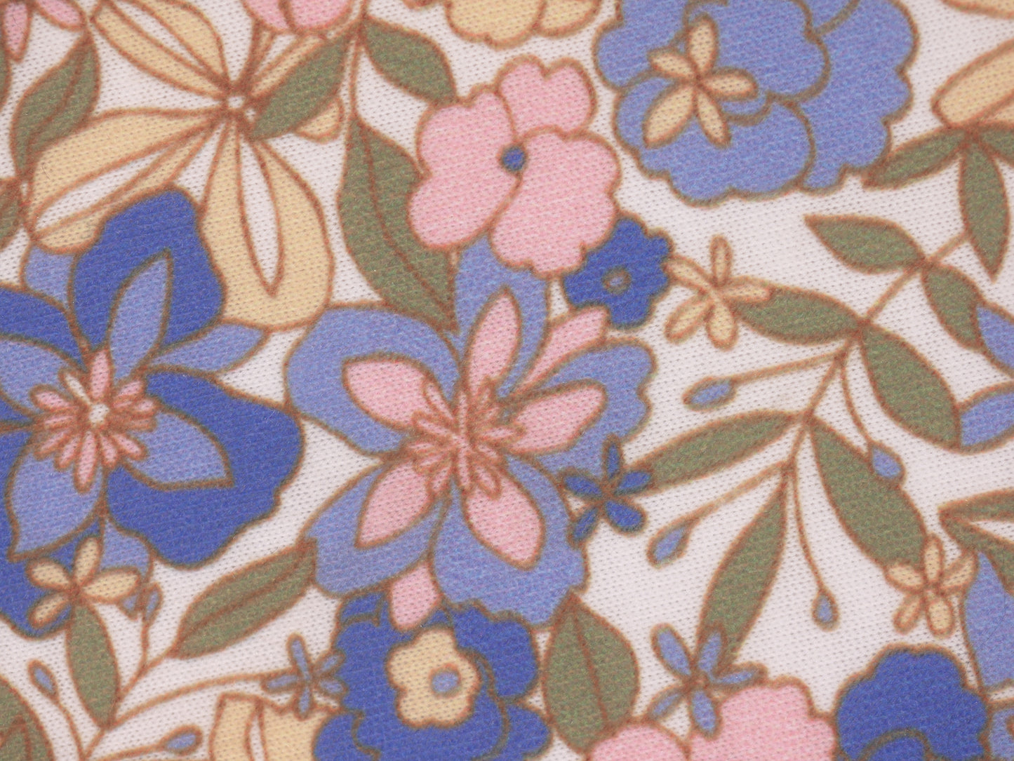 Recycled Soft Spun Polyester - Mini Floral