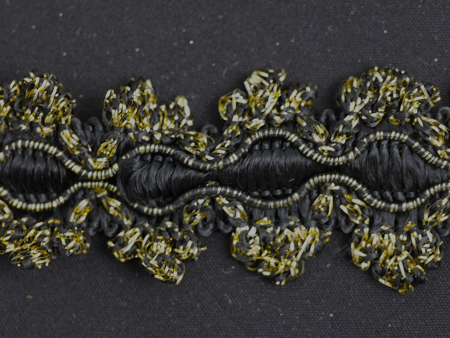 Gold Metallic Braiding