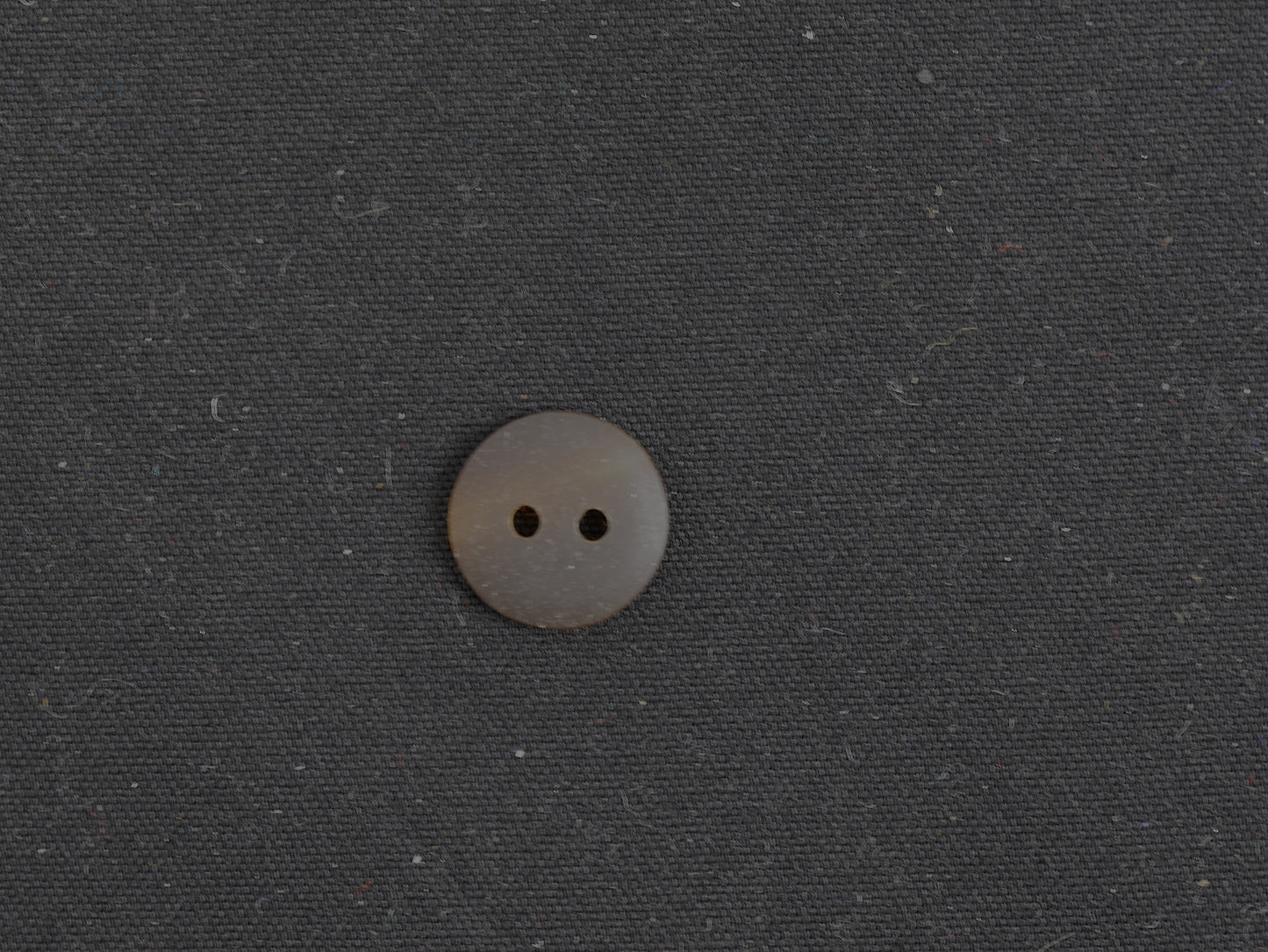 11mm Flat Horn Effect 2 Hole Button