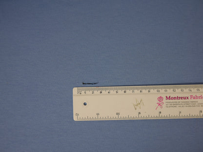Single Cotton Jersey - Sky Blue 0.75 Metre FAULTY Remnant