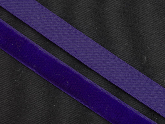 10mm Purple Velvet Ribbon
