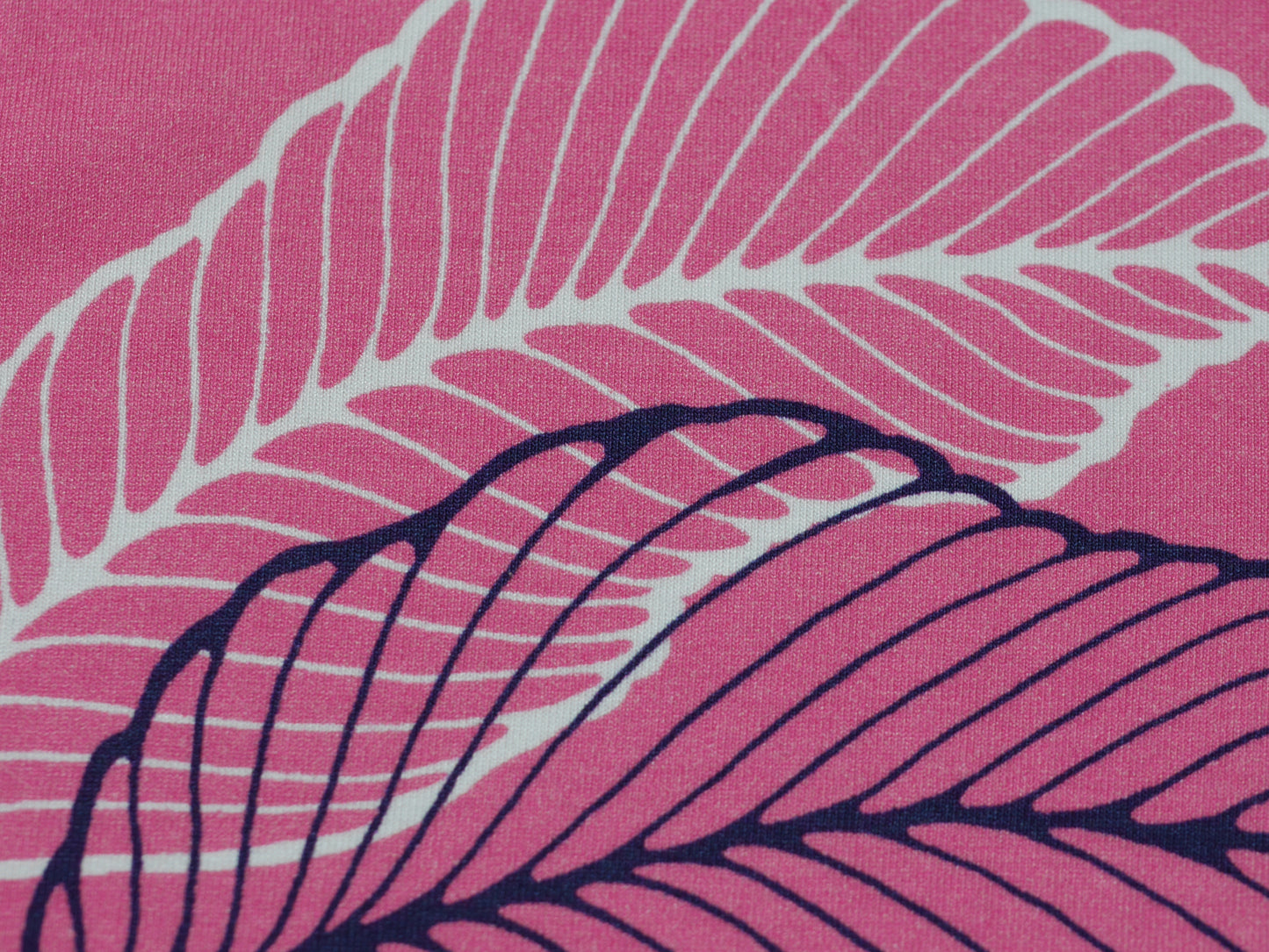 Single Jersey Printed Fabric - Leaf print