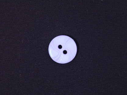 15mm Purple 2 Hole Button