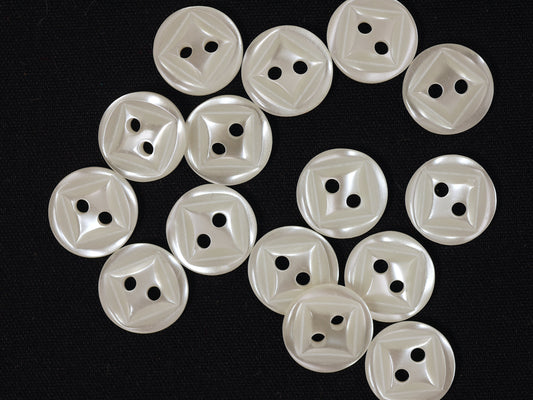11mm Pearl Look Button