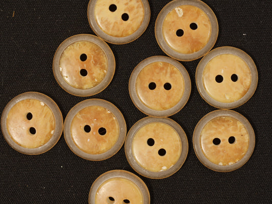 15mm 2 Hole Button