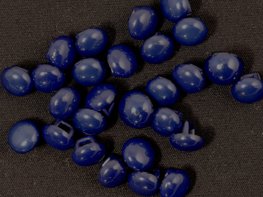 9mm Blue Shank Button