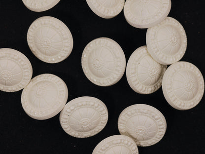15mm Ivory Shank Button