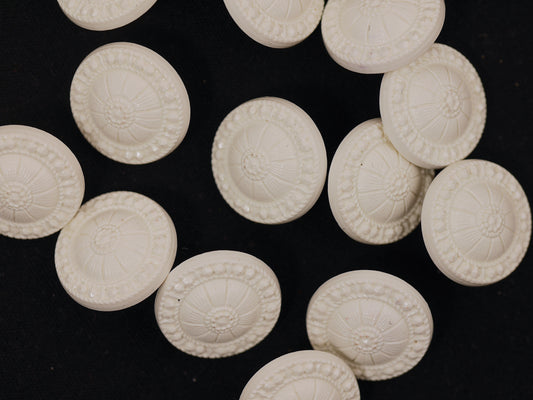 15mm Ivory Shank Button