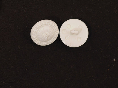 15mm Ivory Shank Button