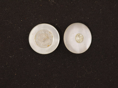 17mm Pearl Effect Shank Button