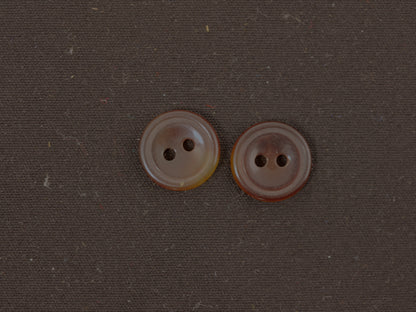 12mm Tortoise Effect Button