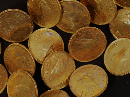 20mm Penny Farthing Shank Button