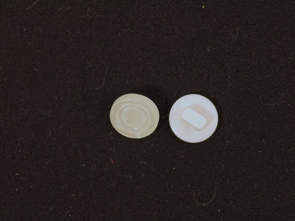 11mm Ivory Iridescent Shank Button