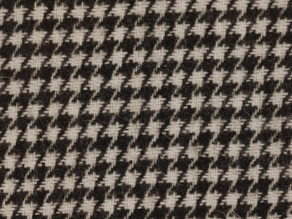 Prince of Wales/Dogtooth Reversible Wool Coating
