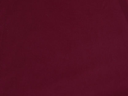 100% Woven Cotton Velvet - Ruby