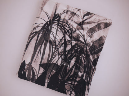 Recycled Soft Spun Polyester - Dark Jungle 0.85 Metre Remnant