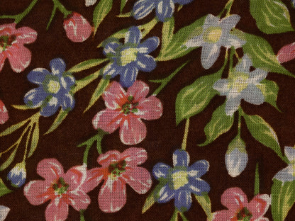 Panama Viscose Fabric - Floral Fantasy