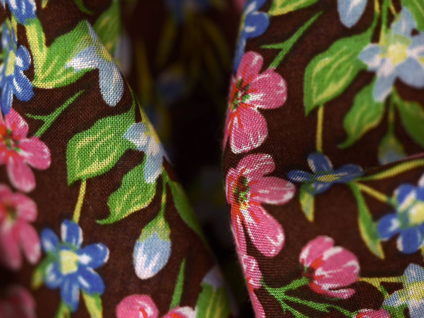 Panama Viscose Fabric - Floral Fantasy