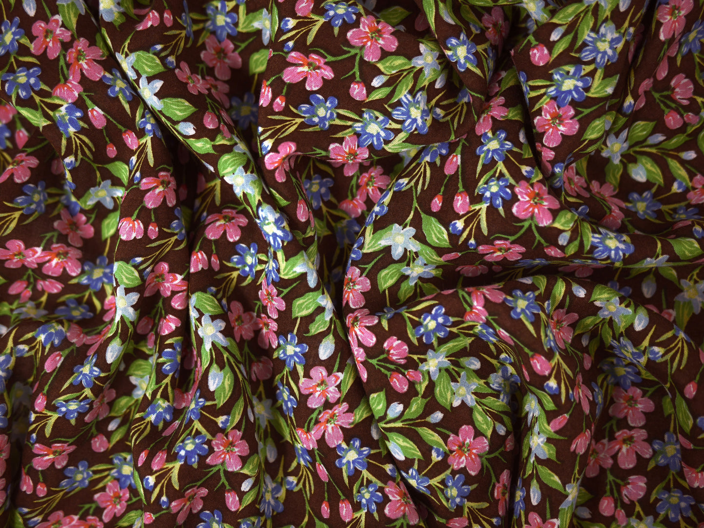 Panama Viscose Fabric - Floral Fantasy