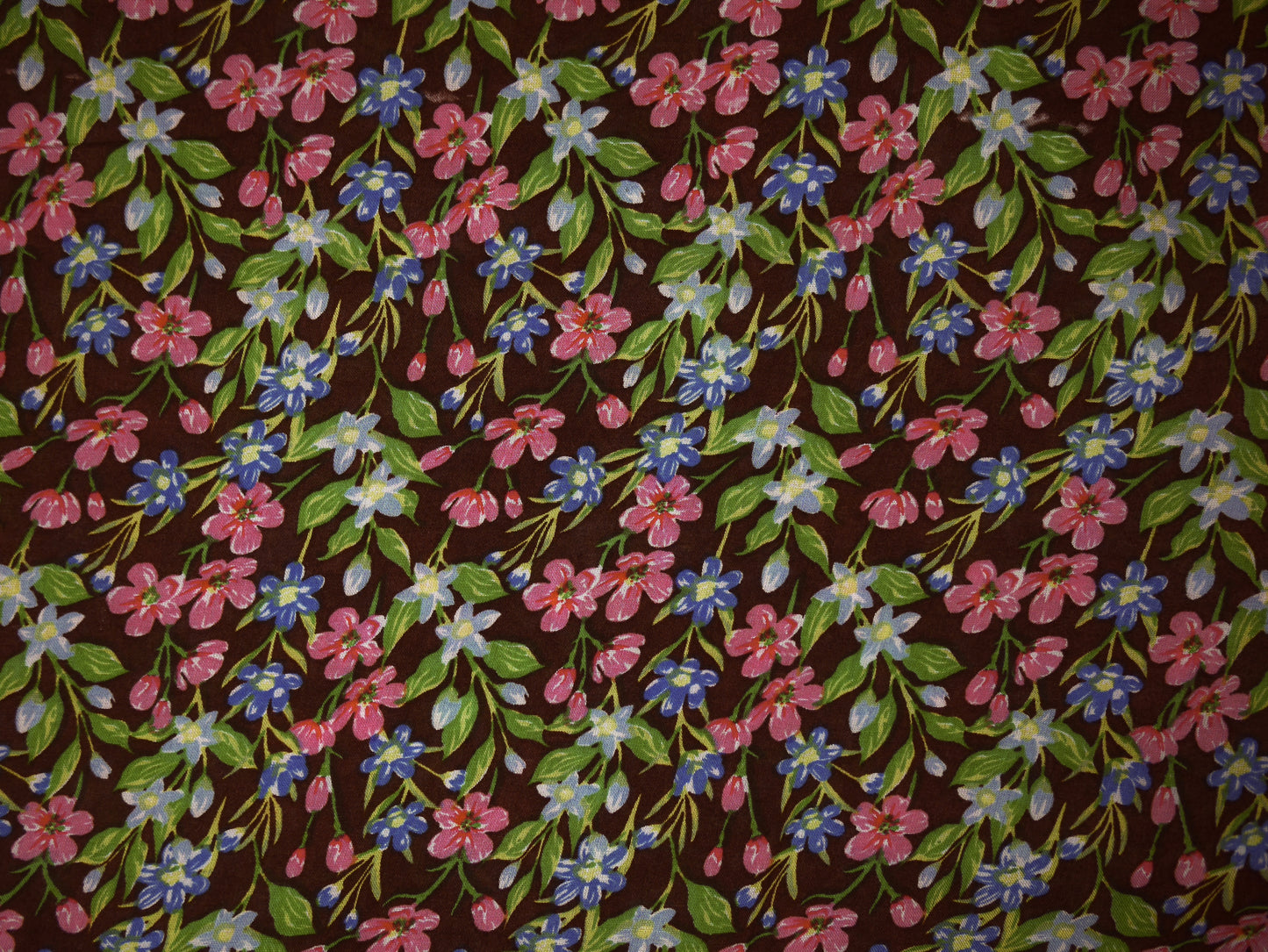 Panama Viscose Fabric - Floral Fantasy