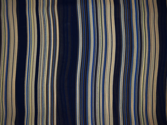 Viscose Chiffon Crepe - Sterling Stripe