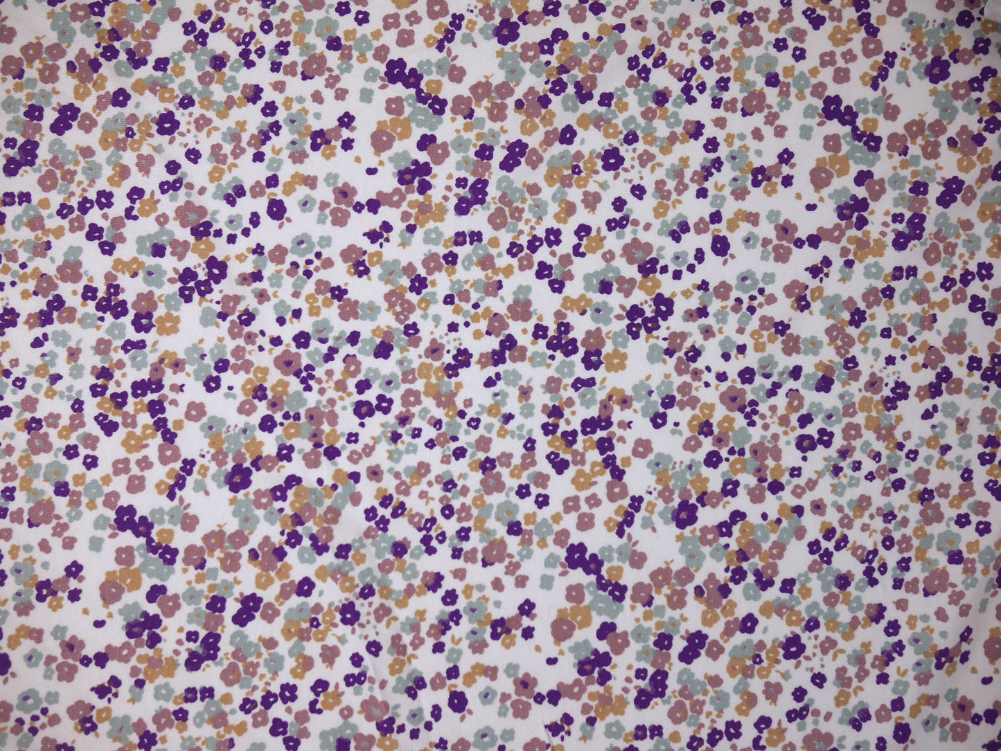 Printed Viscose Jersey Fabric - Ditsy flowers