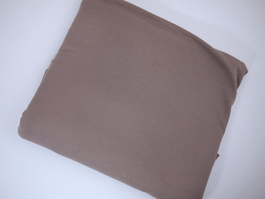 Micro Modal Single Jersey - Taupe 1.30 Metre Remnant