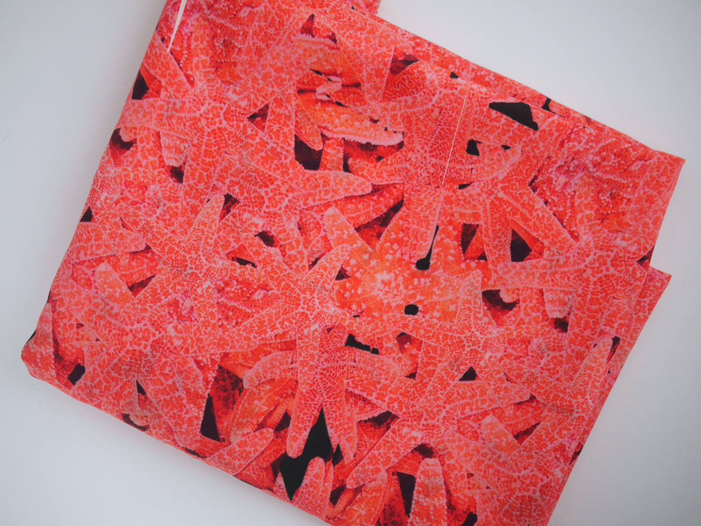 Starfish Woven Polyester - 1.5 Metre Remnant FAULTY