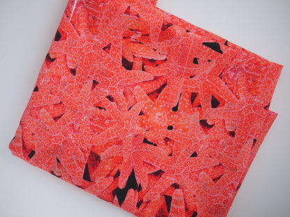 Starfish Woven Polyester - 1.5 Metre Remnant FAULTY