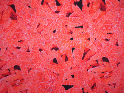 Starfish Woven Polyester - 1.5 Metre Remnant FAULTY