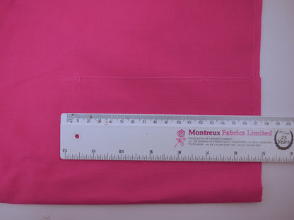 Baby Cord - Hot Pink 0.65 Metre Remnant FAULTY