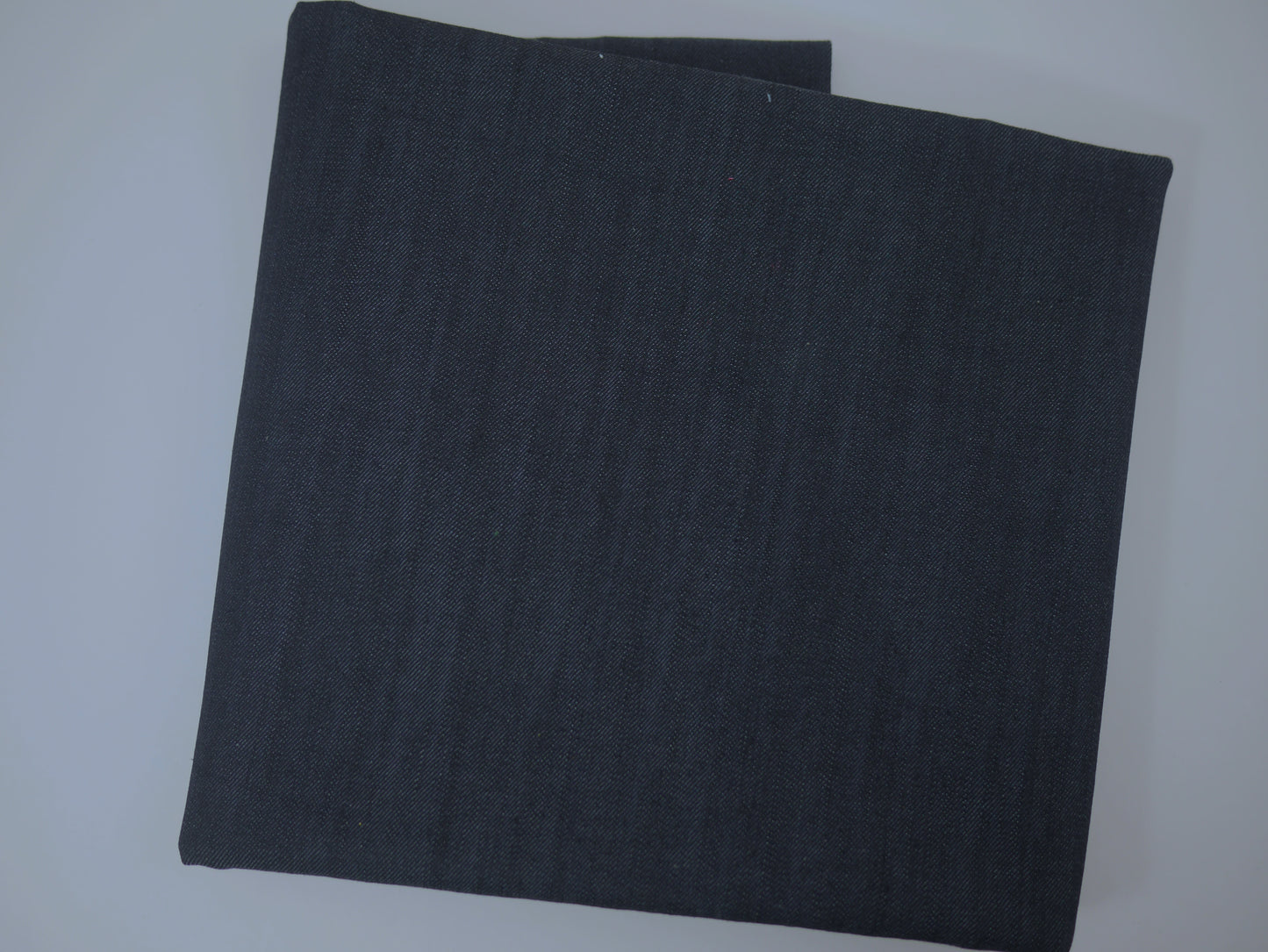 Dark Navy Stretch Denim - 1 Metre Remnant