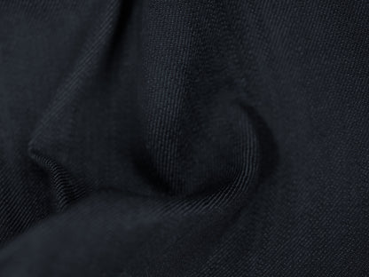 Dark Navy Stretch Denim - 1 Metre Remnant