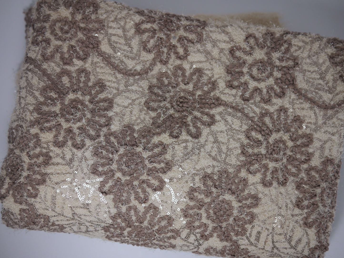 Luxury Coating Fabric - Cream 2 Metre Remnant