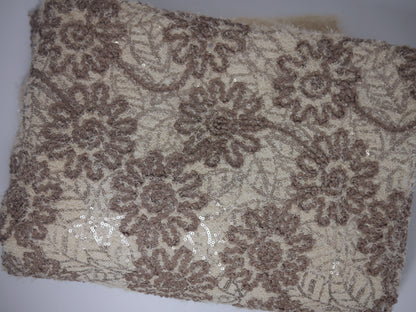 Luxury Coating Fabric - Cream 2 Metre Remnant