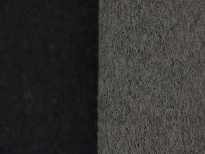 Reversible Wool Coating - Grey/Navy 0.55 Metre Remnant