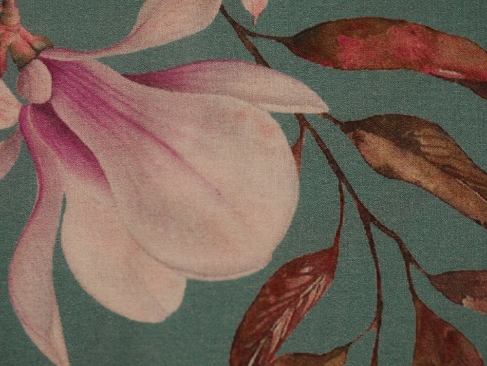 Printed Cotton Lawn - Cherry Blossom 1.75 Metre Remnant