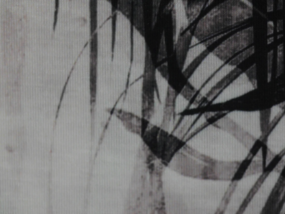Recycled Soft Spun Polyester - Dark Jungle 0.85 Metre Remnant