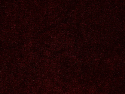Stretch Velour Fabric - Claret 0.60 Metre Remnant