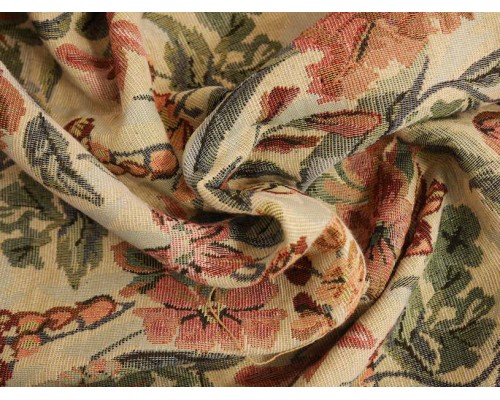 Tapestry Fabric - Flowers