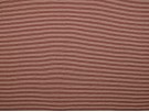 Single Jersey Stripe Fabric - Claret / White
