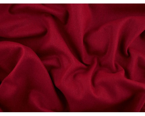 Woven Wool Coating Fabric - Merlot
