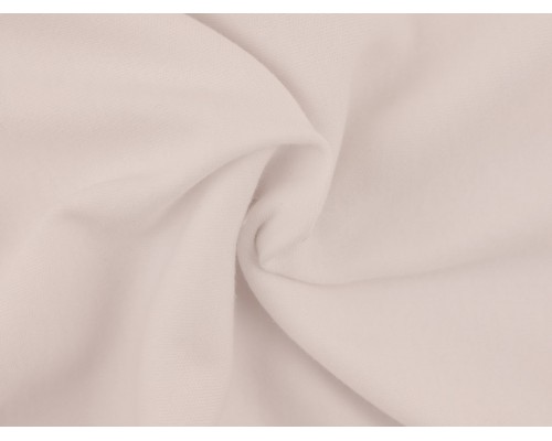 Double Jersey Interlock Fabric - White