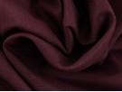 Woven Polyester Slub Fabric - Grape