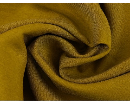 Woven Polyester Slub Fabric - Moss