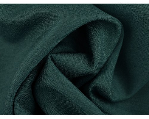 Woven Polyester Slub Fabric - Teal