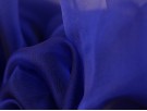 Crystal Organza Fabric - Blue