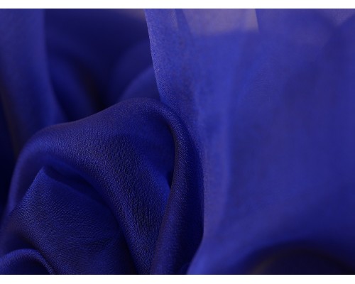 Crystal Organza Fabric - Blue